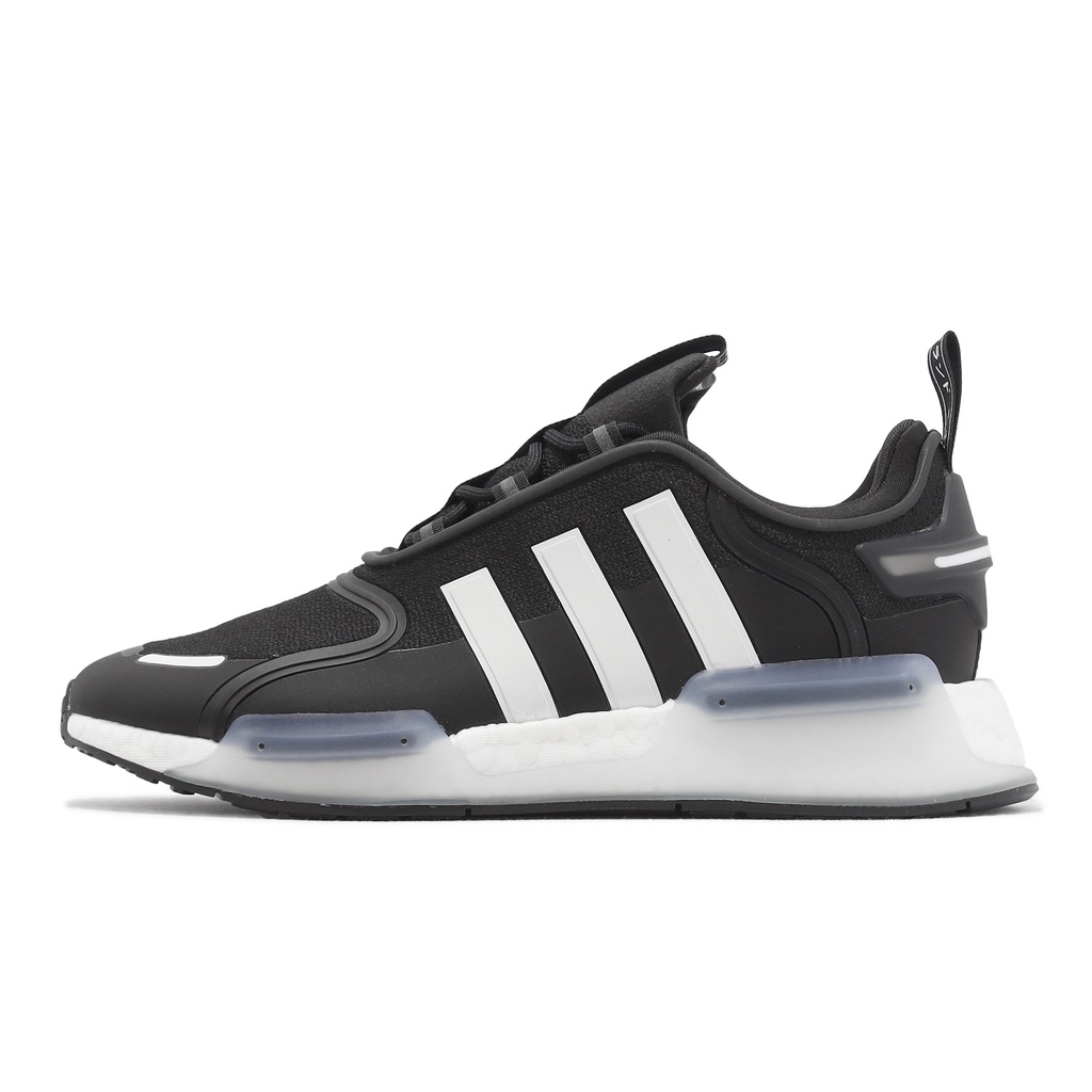 adidas Casual Shoes Nmd _ V3 Black White Clover BOOST Reflective Men's ...