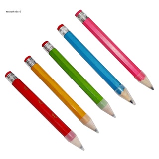 6 Pcs Wooden Jumbo Pencils For Prop, Funny Big Pencil Huge Giant