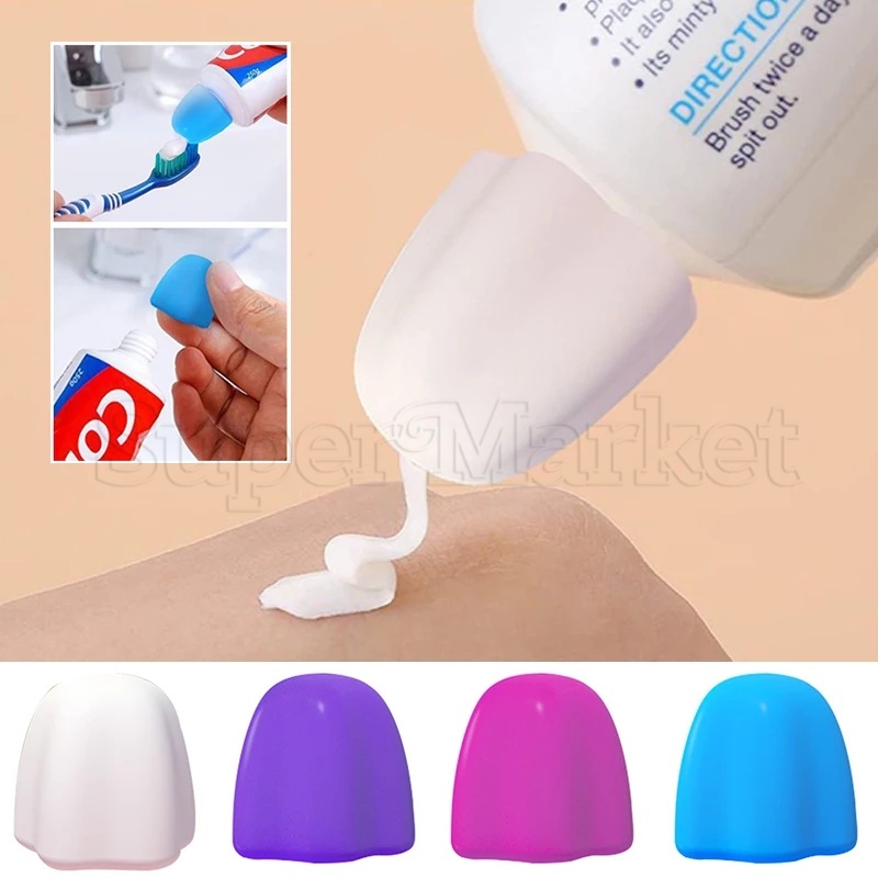 Toothpaste Squeezer Caps,Self-Closing Toothpaste Tube Squeezer Topper ...