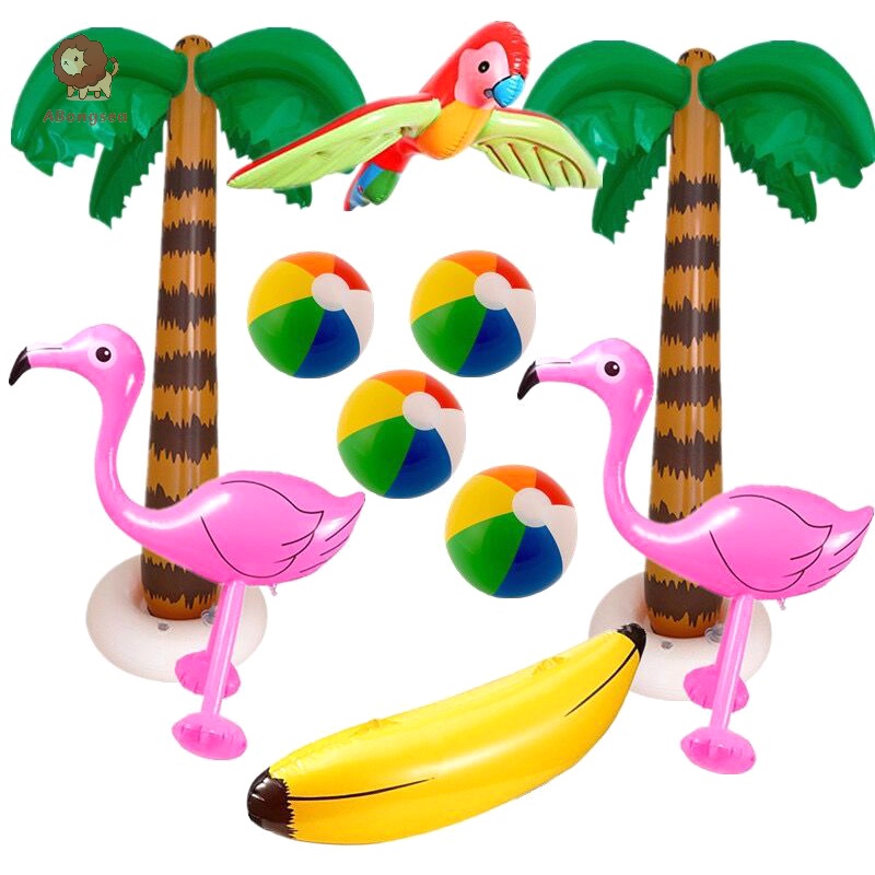 abongsea Swimming Pool Float Toy Hawaiian Event Party Supplies Garden ...