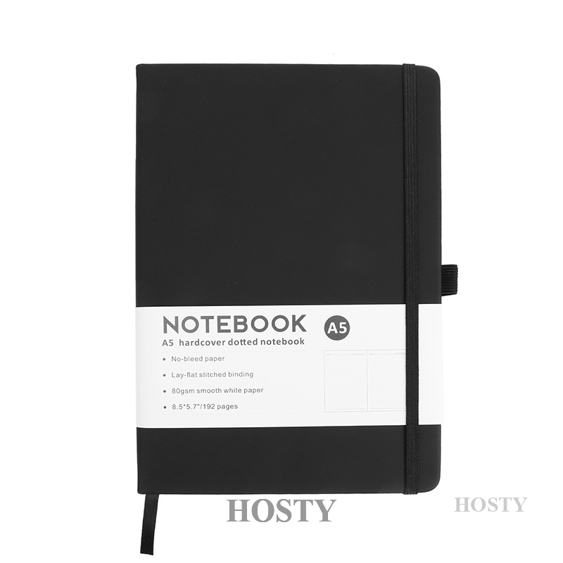 HOSTY Dotted Notebook A5 Bullet Journal Bujo Planner 96 Sheets 100 GSM