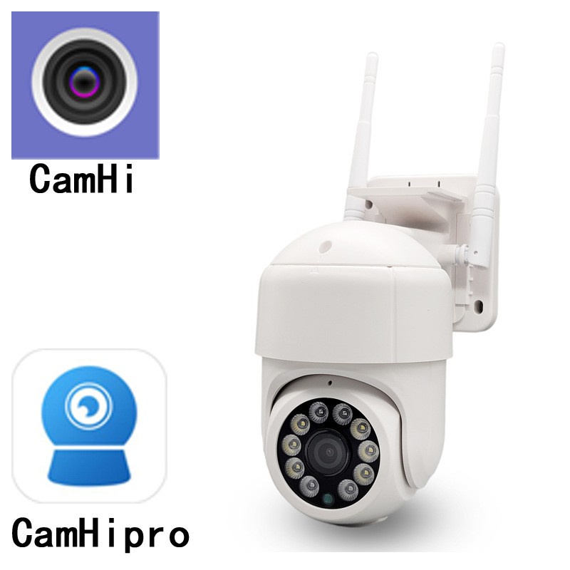 Camhipro 2MP 1080P Wifi Wireless Camera Waterproof Audio Motion Alarm