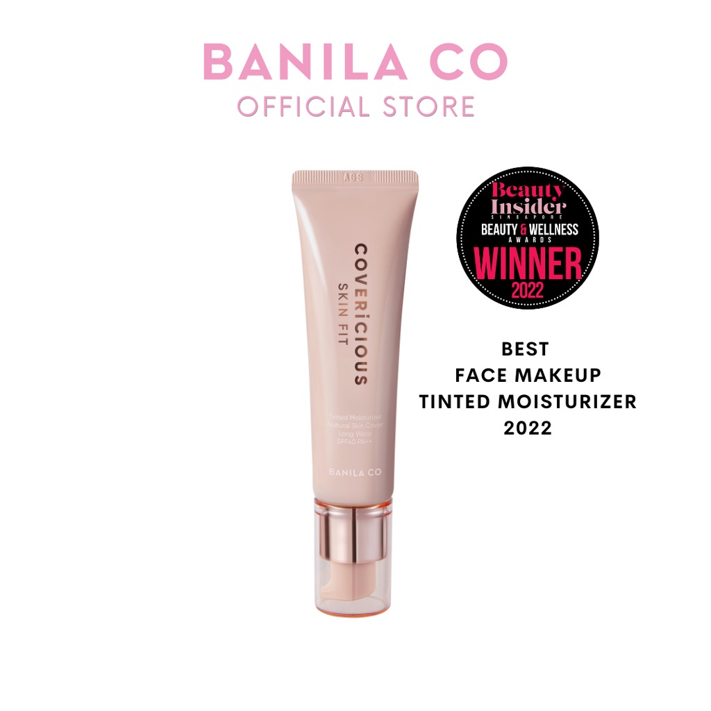 [BANILA CO] Covericious Skin Fit Tinted Moisturizer SPF40 PA++ | Shopee ...