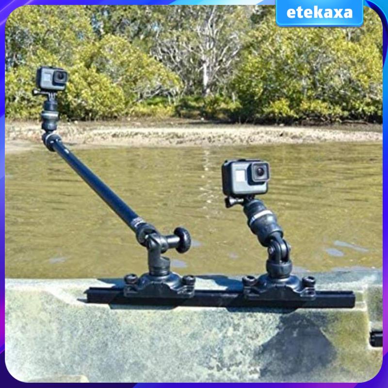 [Etekaxa] Kayak Action Camera Mount Sports Camera Rack Kayak Rail Track ...