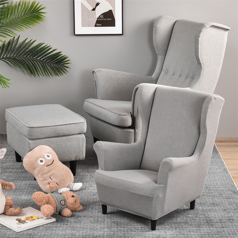 Slipcover for small wingback chair sale