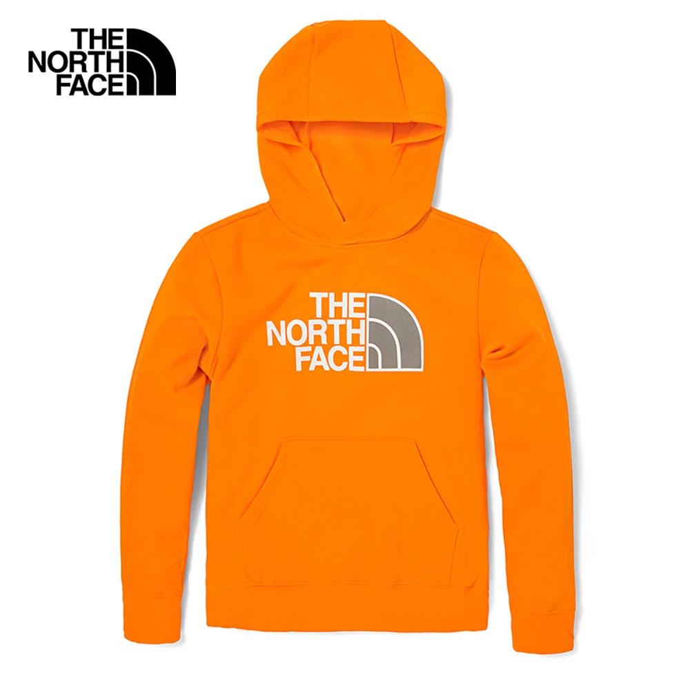 The North Face Boys’ Camp Fleece Pullover Hoodie TNF New Taupe Green