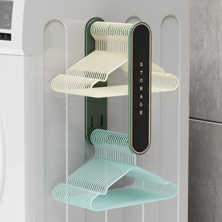 Wall-mounted retractable folding underwear drying rack dormitory free  punching clothespin socks underwear windproof storage clip - AliExpress