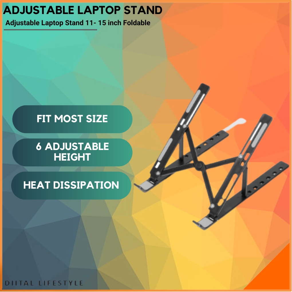 Adjustable Foldable Laptop Stand For Bed Desktop Laptop Holder Notebook