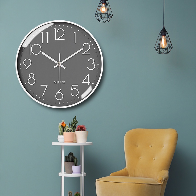 Wall Clock Home Clock Wall Silent Clock Bedroom Silent Wall Watch ...