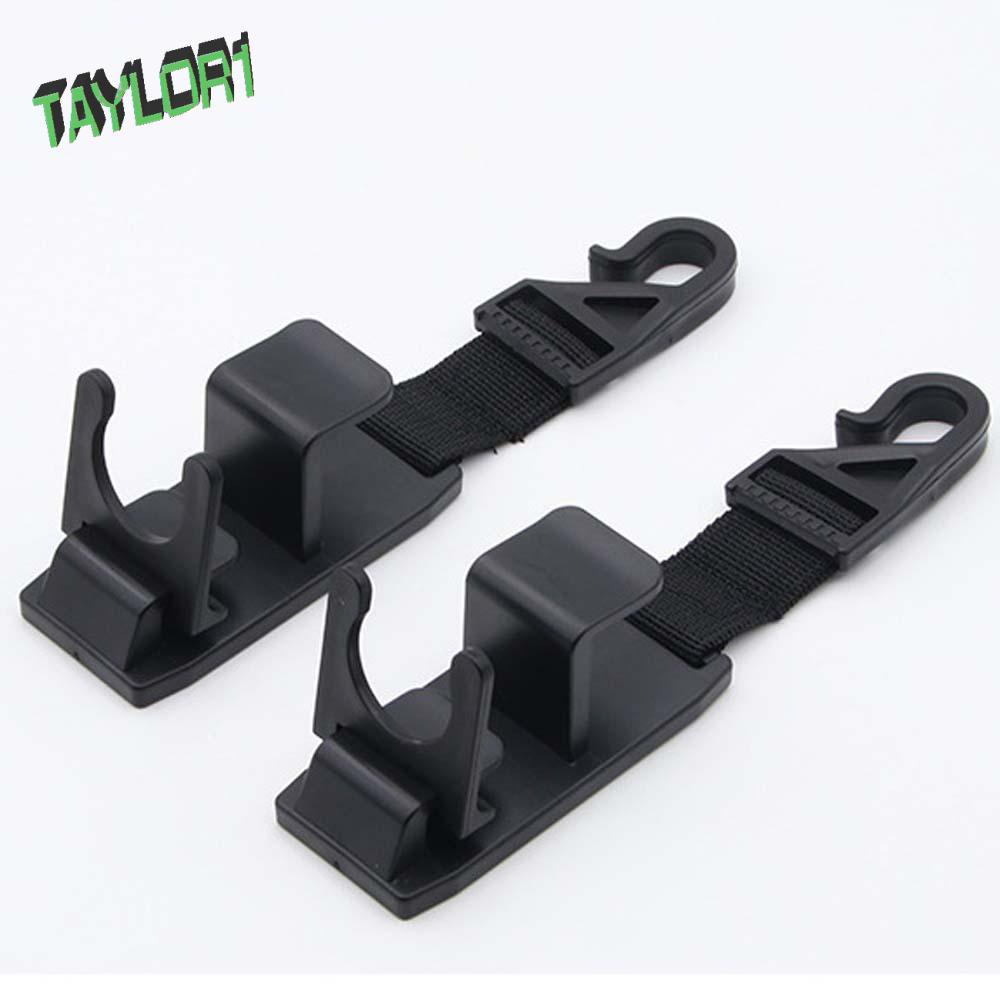 TAYLOR1 Fashion Car Hanger Hooks Vehicle Car Interior Accessories Car Seat Back Hooks Groceries Hook Headrest Holder 2/4pcs Hooks Handbag Holder Multi-function Storage Hook/Multicolor