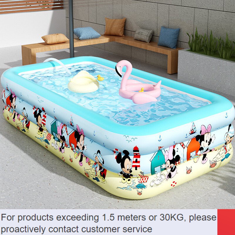 Large adult indoor family swimming pool rectangle fishing pool large child  inflatable children pool export baby swimming pool