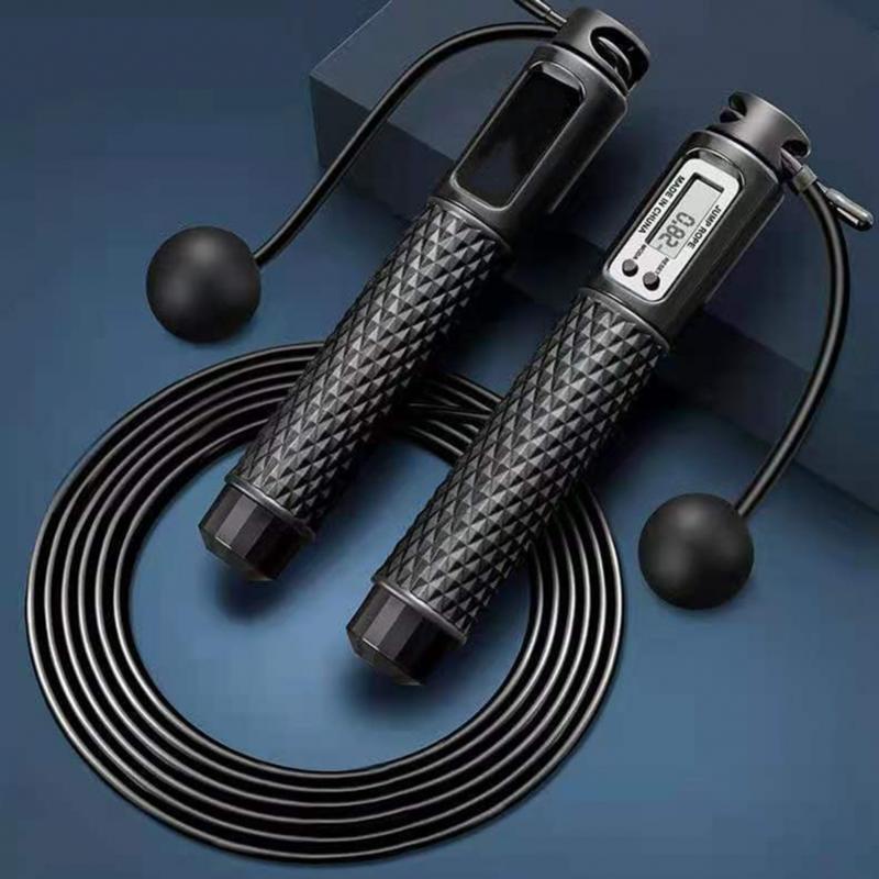 Jump Rope Smart Counting Jump Rope Multimode Digital Display Cordless Jumping Rope with NonSlip