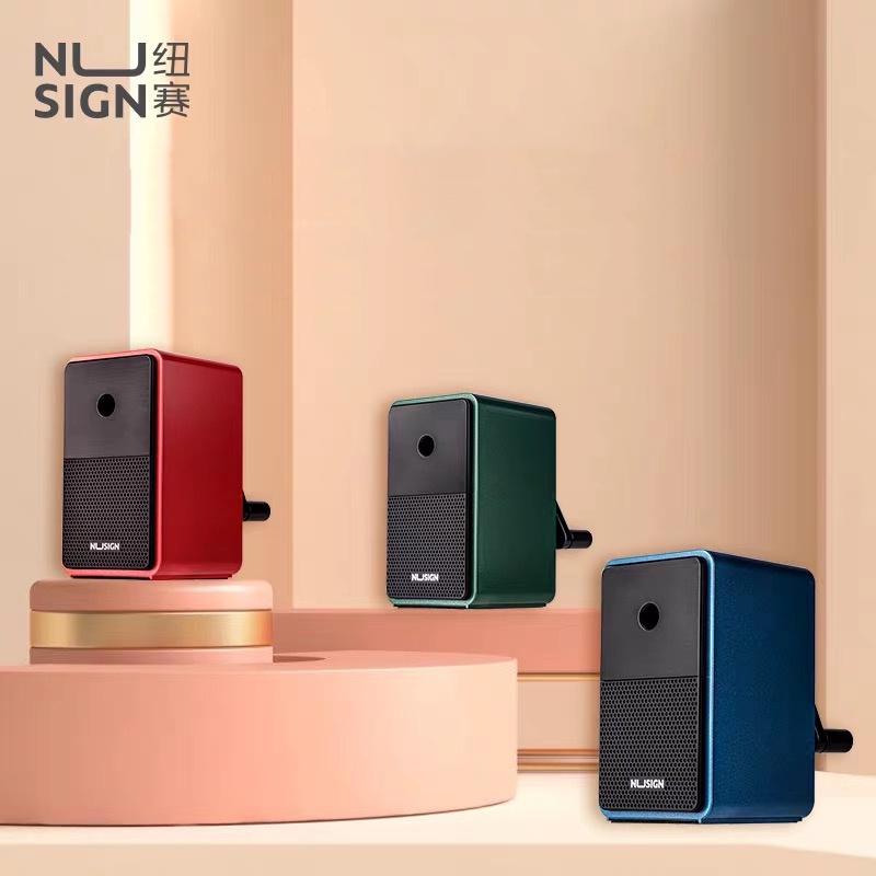 Deli Pencil Sharpener Adjustable Different Tip Sizes Long Lasting Blade