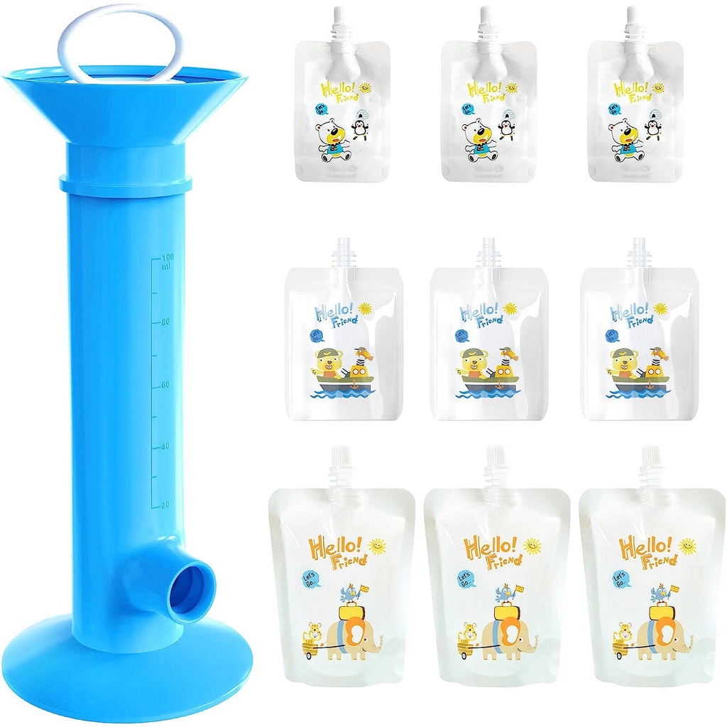 Baby food squeeze pouch maker online