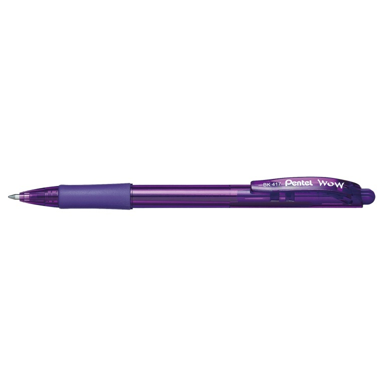 Pentel Smooth Writing Ballpoint Pen - BK417 Energize-X, Refillable, Eco ...