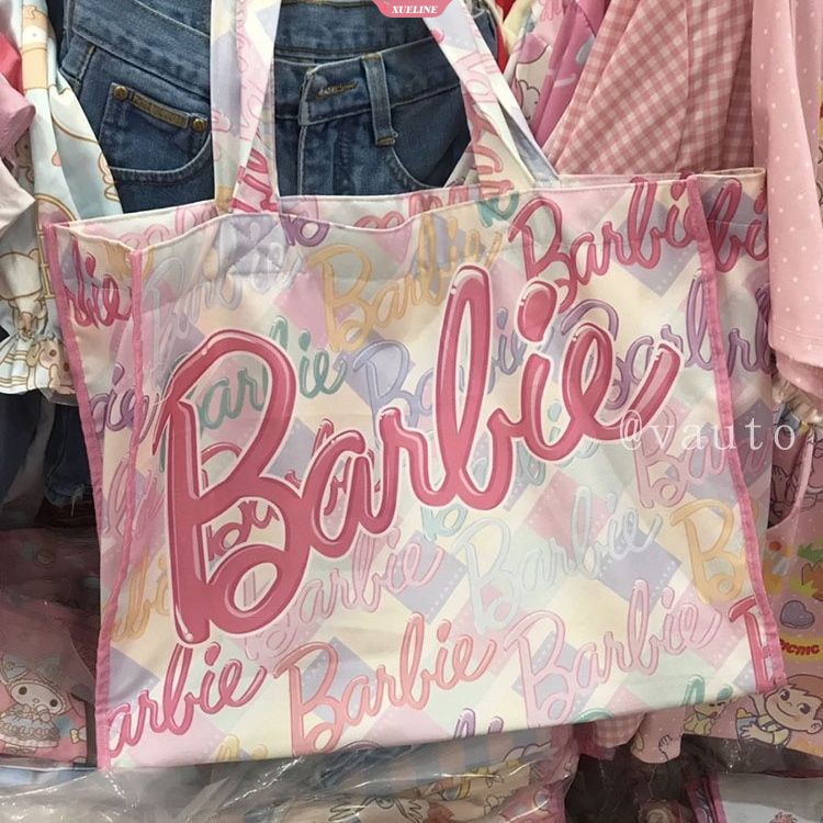 pink barbie bag