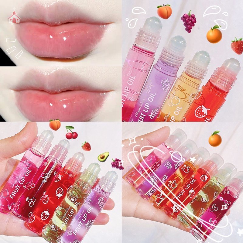 Preventing Dryness Lip Oil Moisturizing Transparent Roller-ball Lip Oil ...