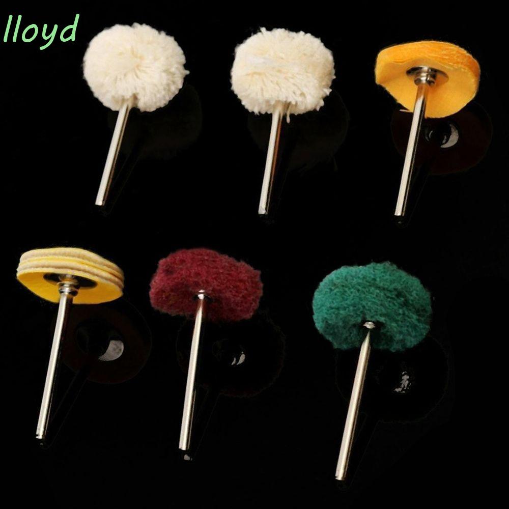 LLOYD 6Pcs/Set Polishers Tool Polishing Handle For Rotary Drill Bit