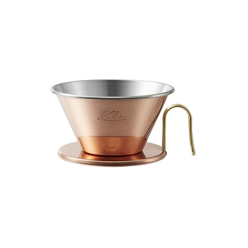 Kalita Kalita Coffee Dripper Wave Series Copper for 24 People Made in