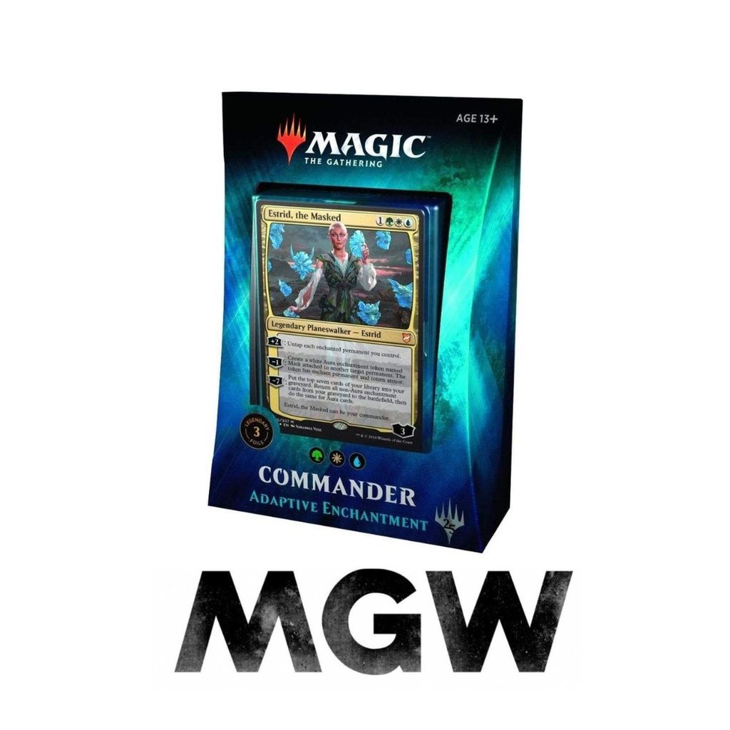 Magic: The Gathering - Commander 2018: Adaptive Enchantment- Brand  