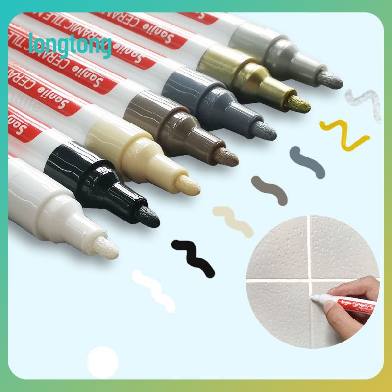 LongTong Tile Marker Grout Pen Wall Seam Pen Tile Gap Repair Pen Repair Wall Pen Furniture