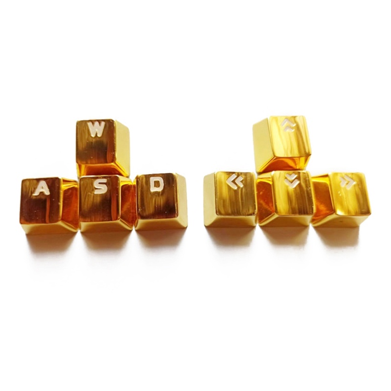 Metal Keycap Set Zinc-Alloy Mechanical Keyboard Keycaps Backlit Keycaps ...