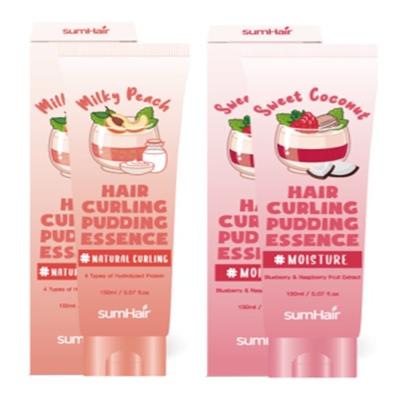 [SUMHAIR] Hair Curling Pudding Essence 150ml | Shopee Singapore