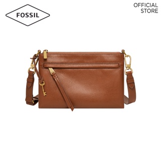 Tremont Leather Small Flap Crossbody Bag - ZB1825222 - Fossil