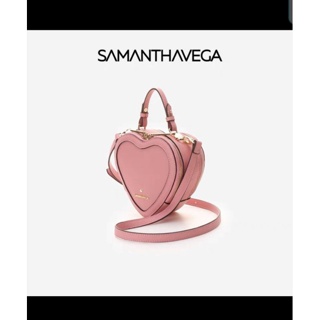 Samantha Vega Heart shape shoulder bag pink Kawaii