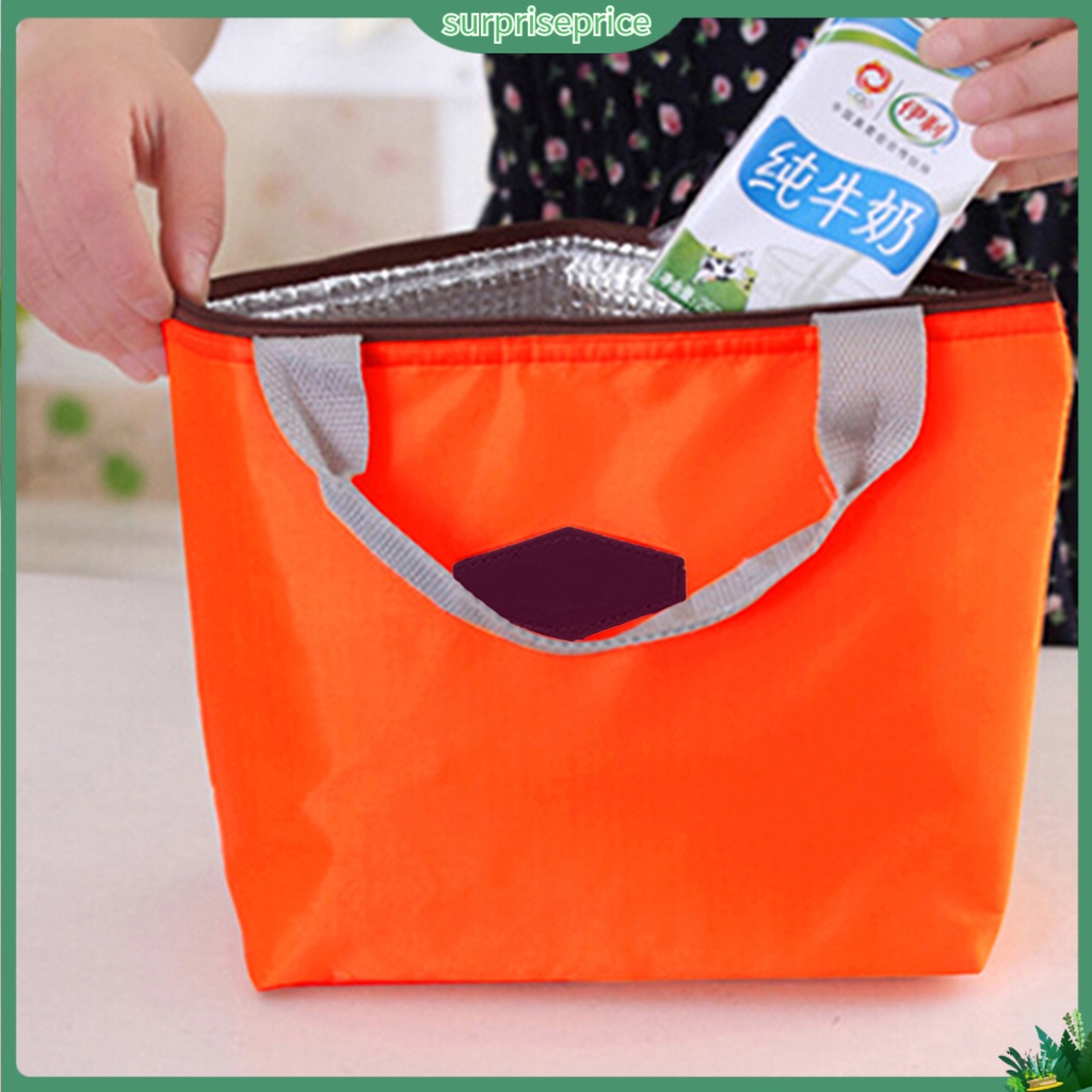Portable Thermal Insulated Cooler Waterproof Lunch Picnic Tote Storage