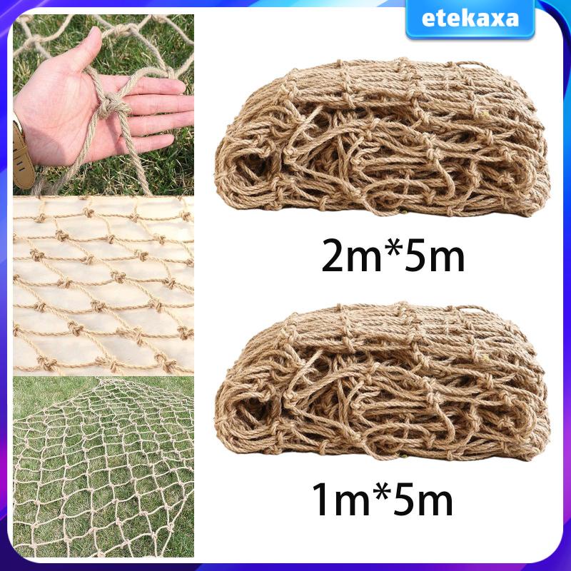[Etekaxa] Plant Support Netting Jute Twine Trellis Backdrop Decoration