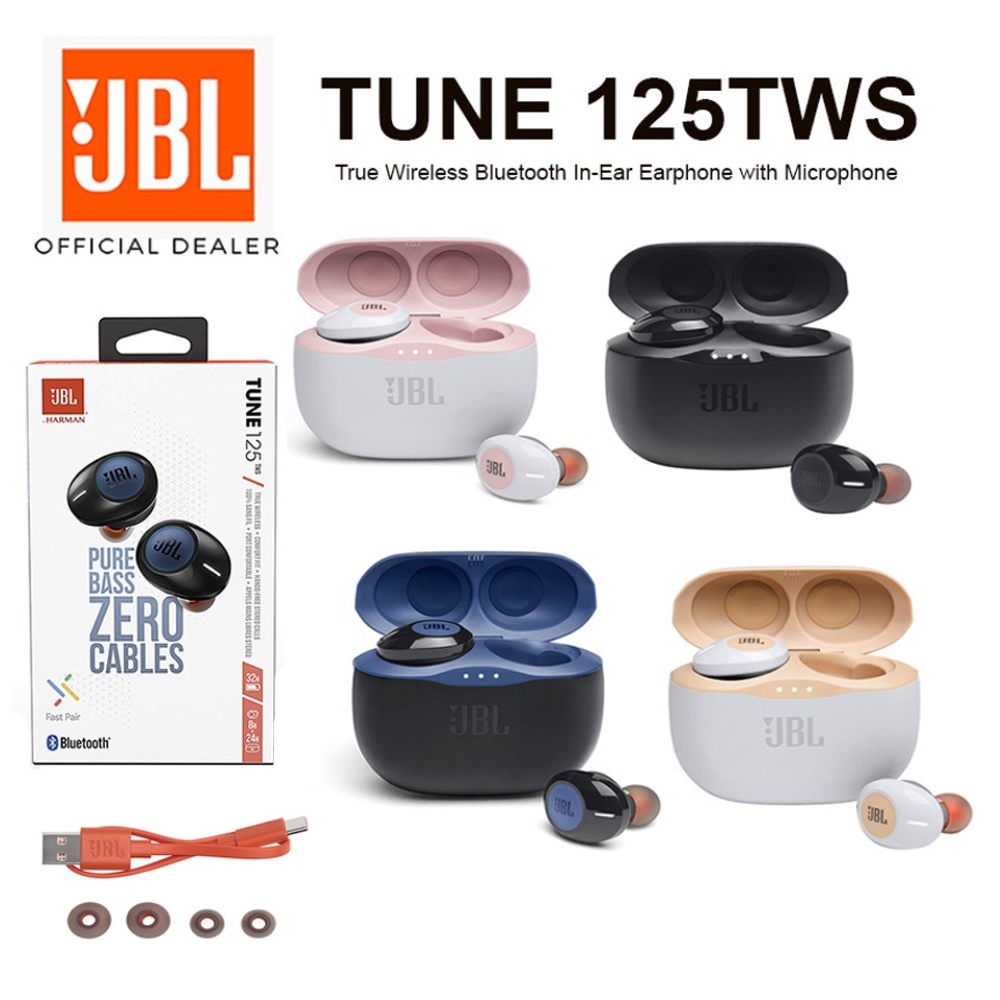 Jbl 125 tws online waterproof