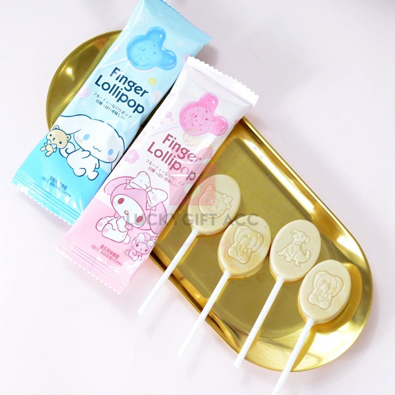 (4PCS) Sanrio LOLLIPOP CANDY/Japanese LOLLIPOP CANDY CINNAMOROLL MELODY