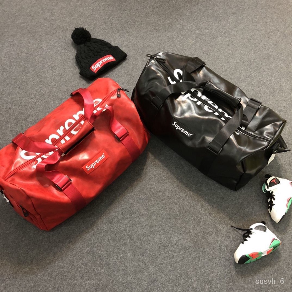 Supreme 18ss cheap duffle bag