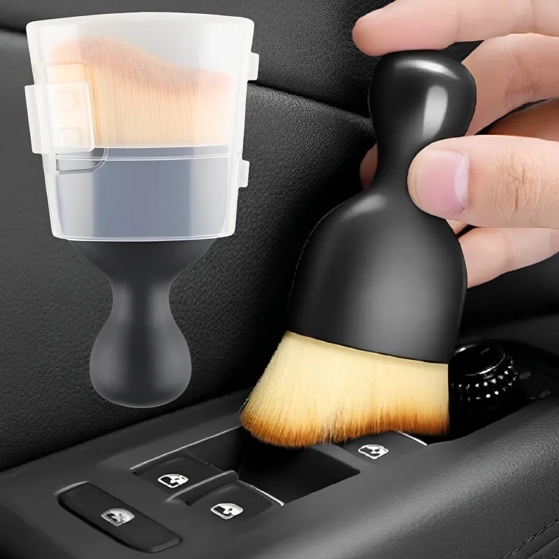 Car Detailing Brushes / Auto Interior Cleaning Brush with Soft Bristle