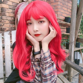 Girl Wig Men cartoon Cosplay long straight hair ancient Hanfu waist