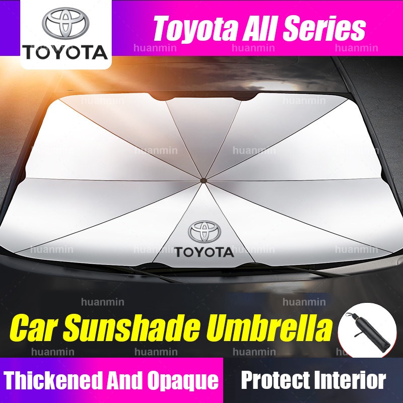 [Car Windshield Umbrella] Toyota Sun Shade Cover Sunshade Front Window ...