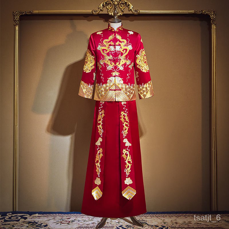 Chinese male wedding clearance outfit