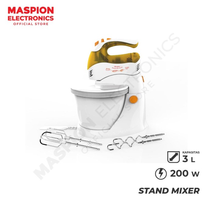 Maspion Stand Mixer Kapasitas 3 Liter MT-1191 - Gambar 2