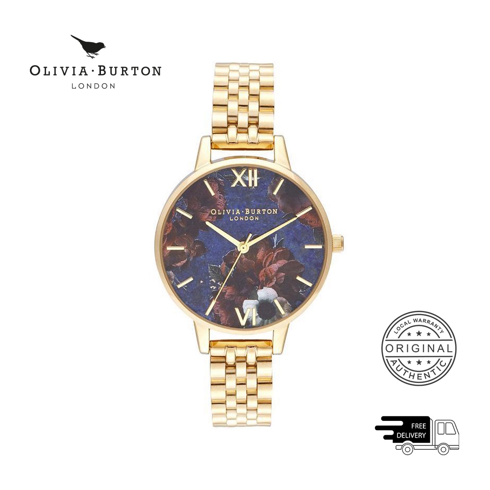 Olivia burton semi precious cheap watch