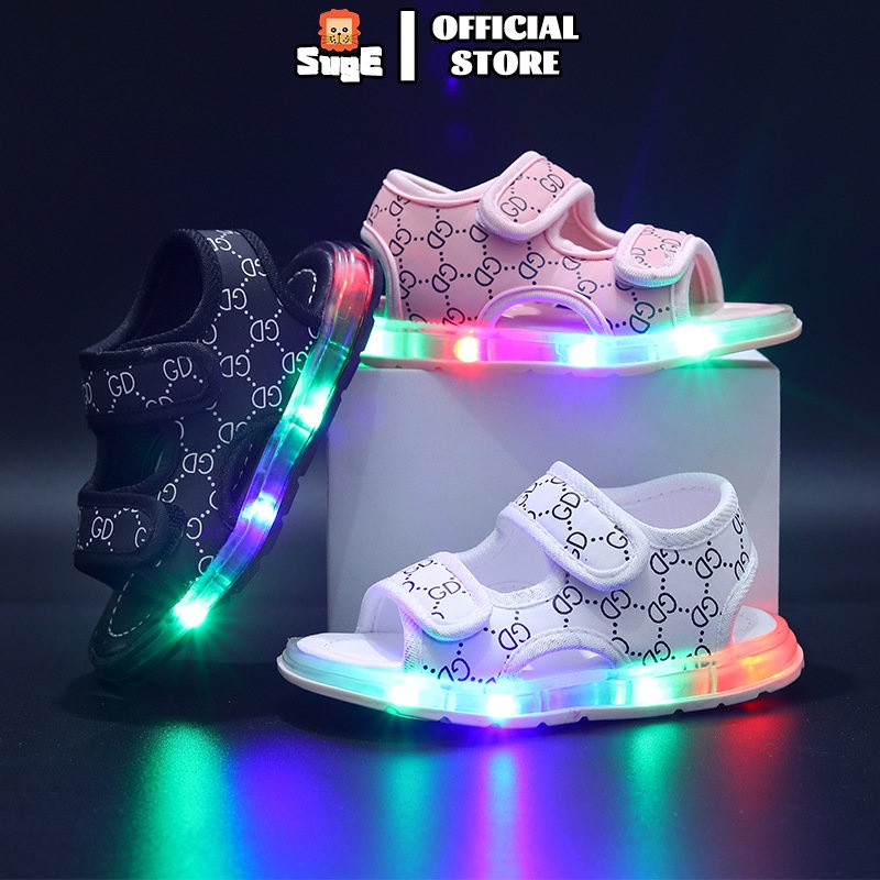 Led light sandals hot sale