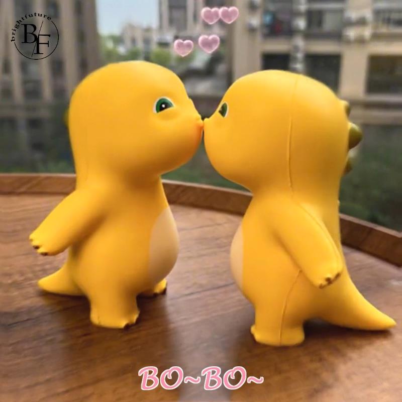 NEW 14CM Stress Relief Dinosaur Toy Elastic Peach Squeeze Decompression Toy Cute Girly Yellow Toy Decompression Toys Children'S Tricky Toys Home Decoration