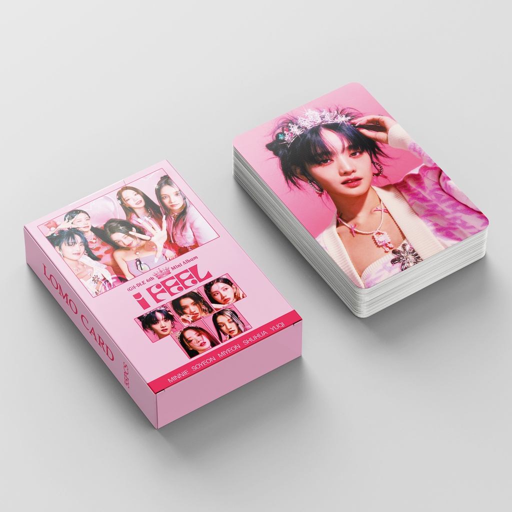 GIDLE Album I Feel Photocard (G)I-DLE I Love NUDE & I NEVER DIE & 《Just ...