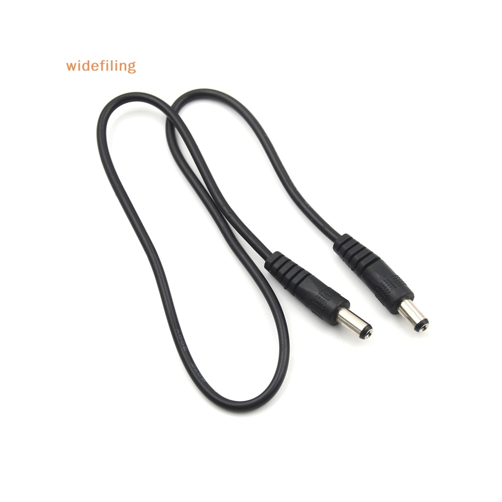 widefiling 5.5 x 2.1mm Male To 5.5 x 2.1mm Male DC Power Plug CCTV Adapter Connector Cable Nice