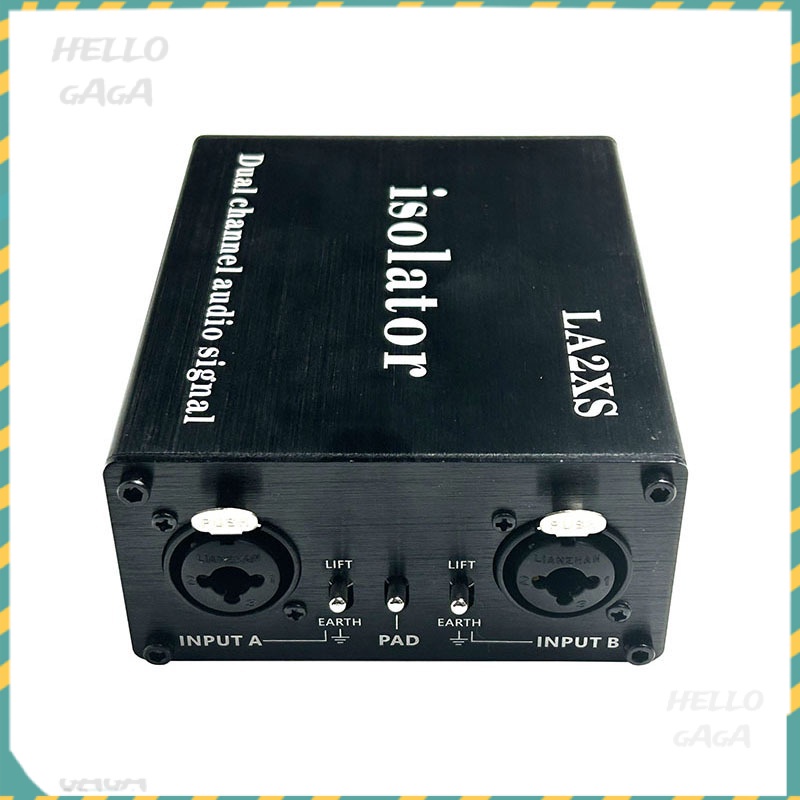 [Musical instrument] dualchannel audio isolator noise reduction cannon