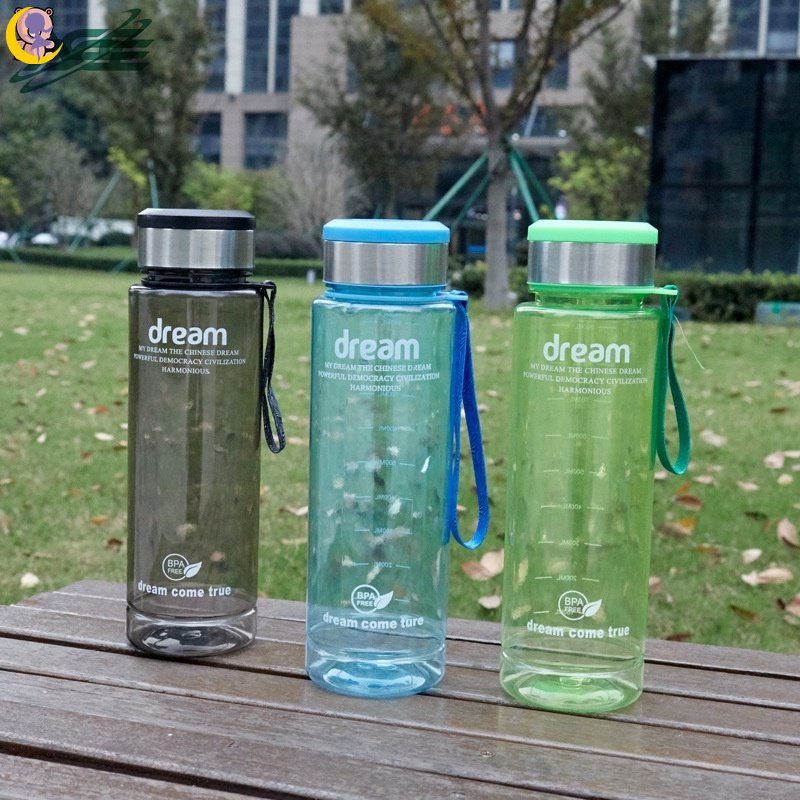 1 Liter Water Bottle Outdoor Portable Sport Motivational Water Bottles ...