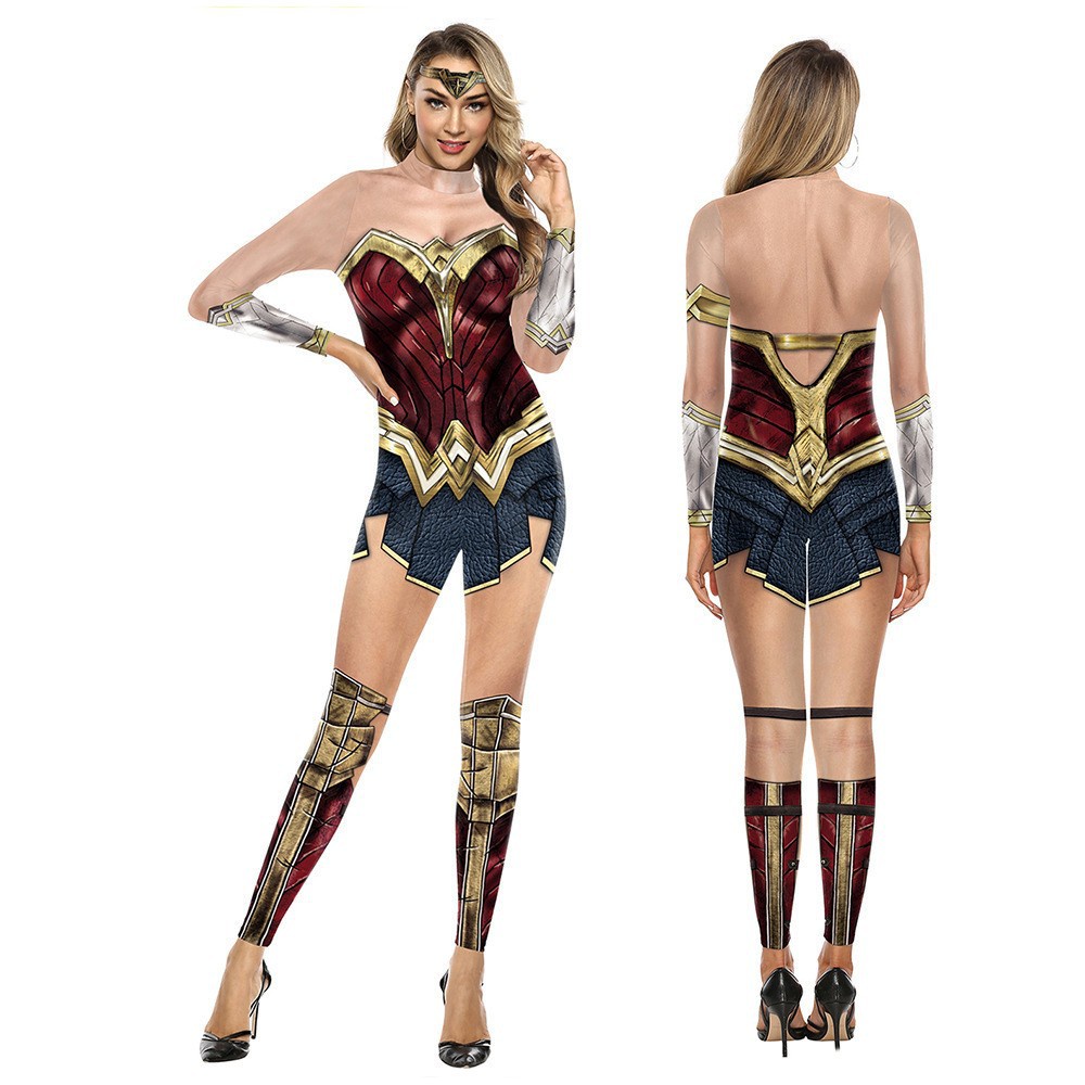 Wonder Woman Costume Halloween Bambini Cosplay Anime Costume Wonder Woman