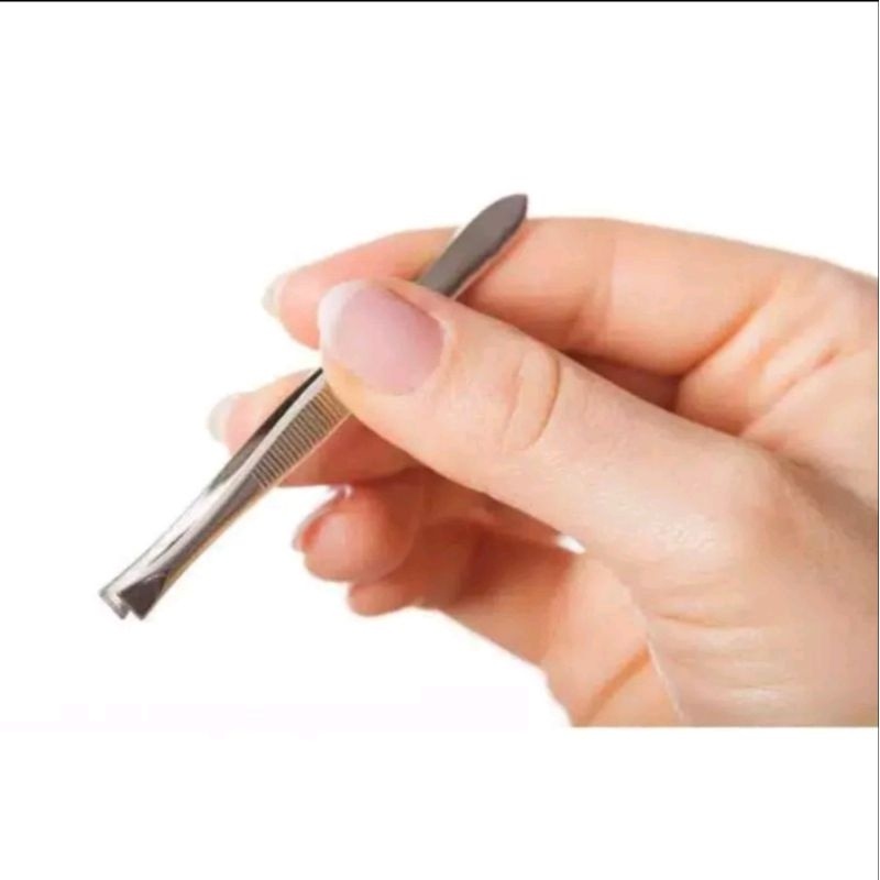 1PCS Pinset Uban Stainless Stell Pencabut Bulu Ketiak Pin Set Penjepit Rambut Jenggot A032 - Gambar 4