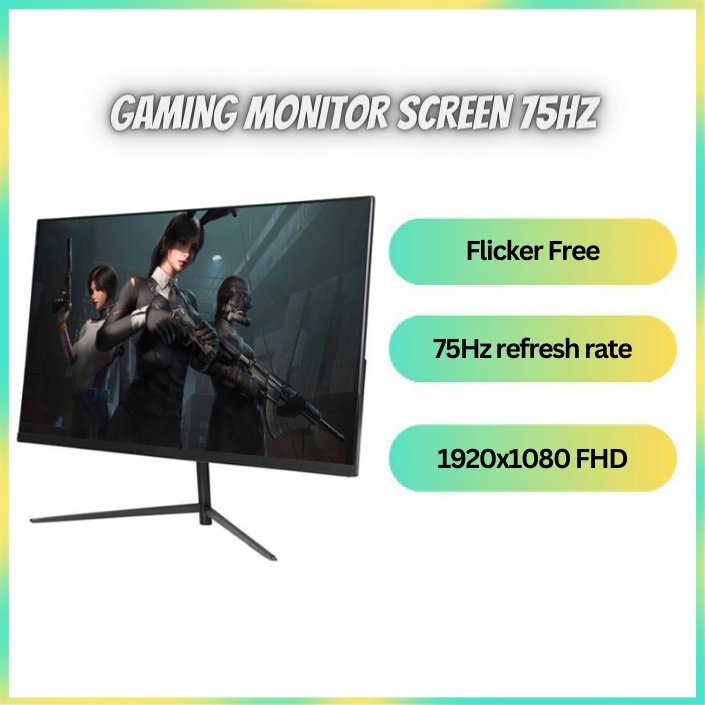 21.5 Liquid Crystal Display Wall mount / Gaming Panel Screen Computer ...
