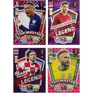 messi mbappe neymar cr7 cards Adrenalyn FIFA World Cup Qatar 2022 XL